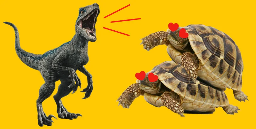 Les cris des vélociraptors dans Jurassic Park seraient-ils du porno pour animaux ?