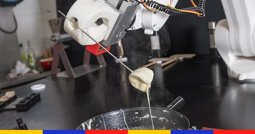 Beep boop : ce robot très cool est capable de préparer sa fondue tout seul