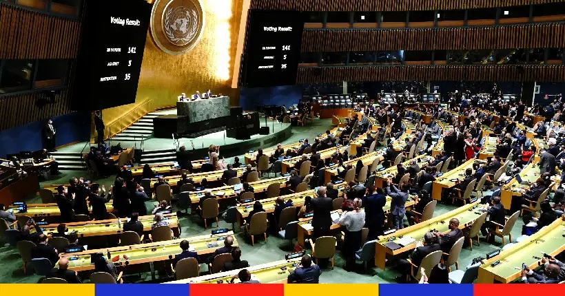 Ukraine : l’ONU vote massivement pour “exiger” de la Russie l’arrêt de la guerre