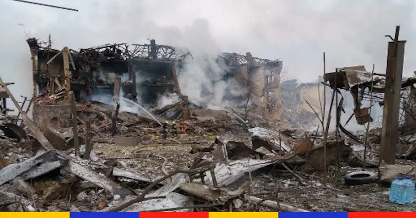 Guerre en Ukraine : des “destructions massives” après le bombardement de l’aéroport de Dnipro