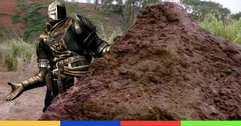 Un génie finit Dark Souls juste en lançant du caca sur les boss