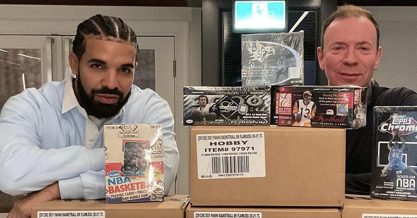 Drake a un nouveau business : les cartes NBA à collectionner (et il a  touché gros)