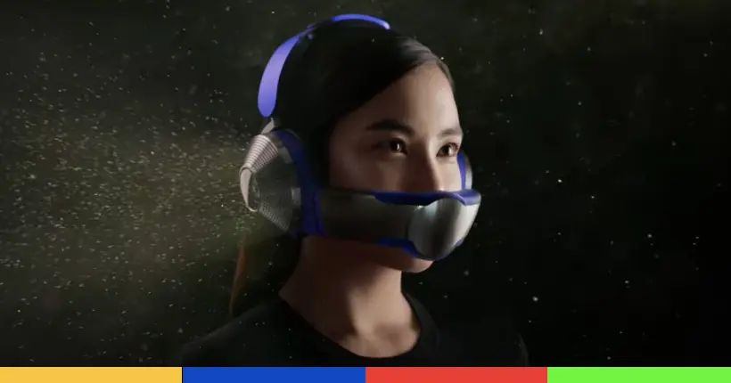 Dyson dévoile un casque audio très chelou qui “purifie l’air”