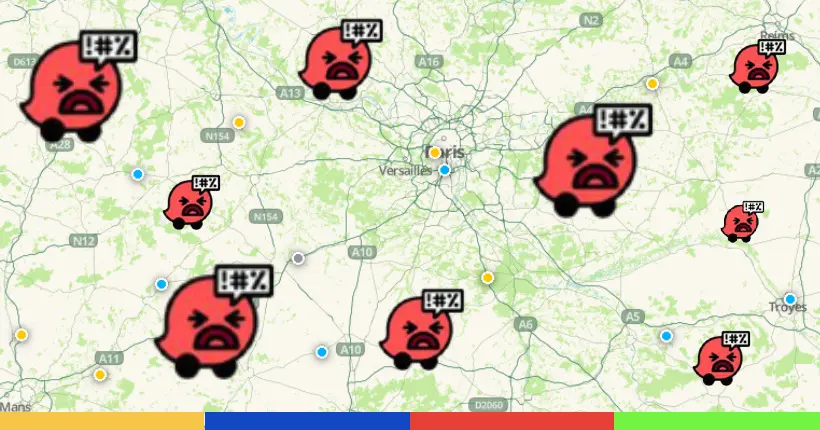 “Les gens savent plus conduire, des vrais cyclopes” : les plus gros pétages de plombs sur Waze