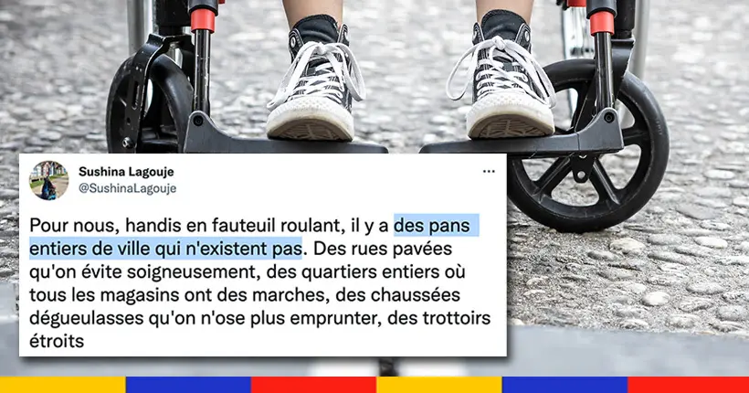 Pour les personnes en fauteuil, certaines zones inaccessibles sont des “territoires fantômes”