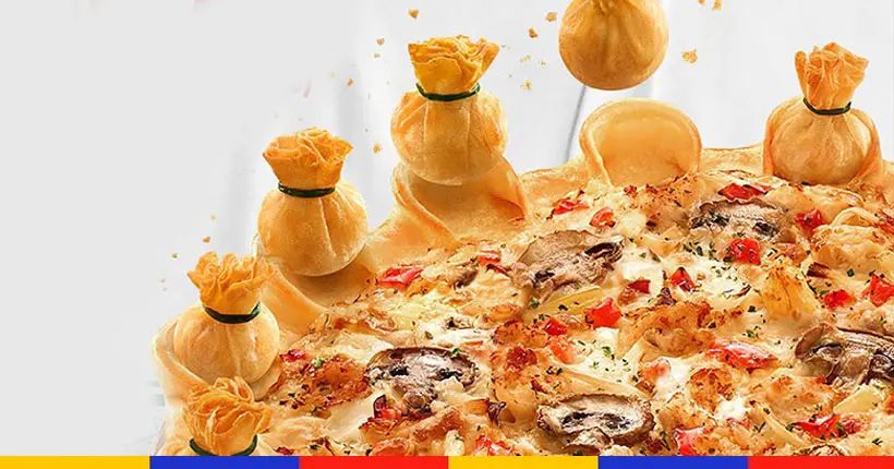 Pizza Hut dévoile une étonnante pizza aux “dim sum” en Indonésie