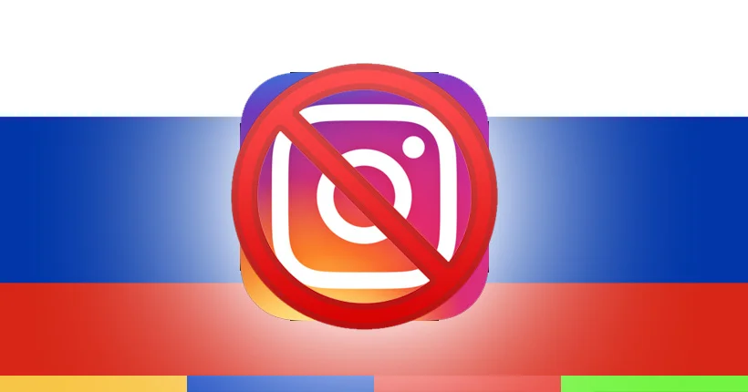 Instagram est désormais bloqué en Russie