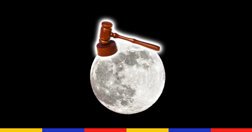 Au Canada, on peut désormais entamer une poursuite judiciaire pour un crime commis… sur la Lune