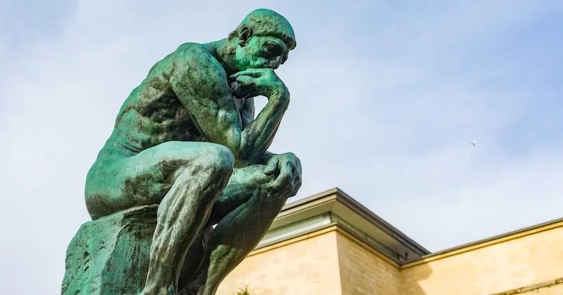 Un Penseur de Rodin en route pour les enchères