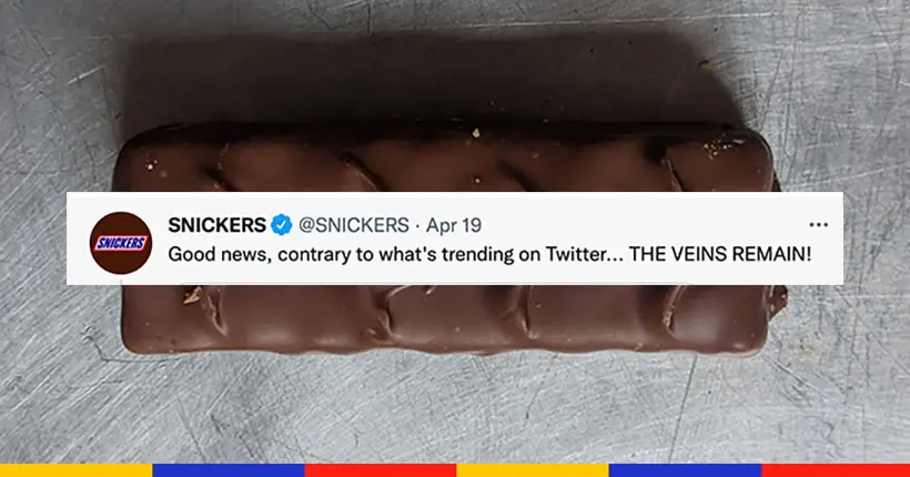 Bon, bon, bon, c’est quoi cette histoire de Snickers et de veine de teub qui enflamme Twitter ?