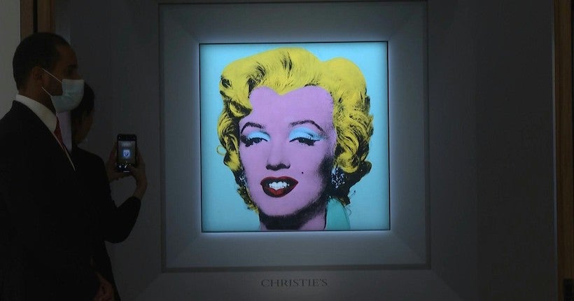 Record en vue pour un portrait de Marilyn Monroe par Andy Warhol mis aux enchères