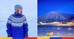 Thea habite dans la ville la plus au nord du monde : “Environ 2 500 personnes y vivent ainsi que 3 000 ours polaires”