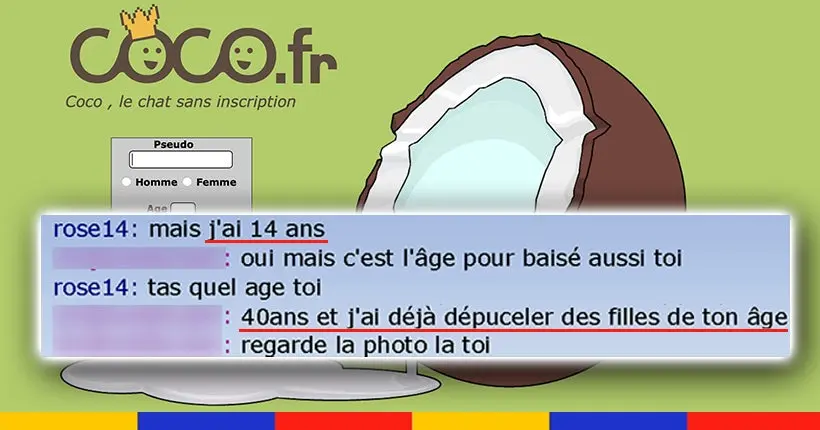 Pédocriminalité, soumission chimique, guets-apens homophobes… Ce qu’on trouve sur Coco.fr, le site de chat français sans régulation