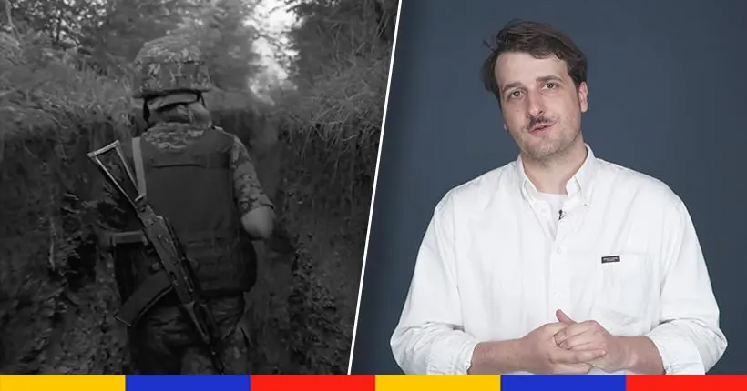 Loup Bureau a passé quatre mois dans les tranchées ukrainiennes du Donbass : “C’est la Première Guerre mondiale, transposée en Ukraine”