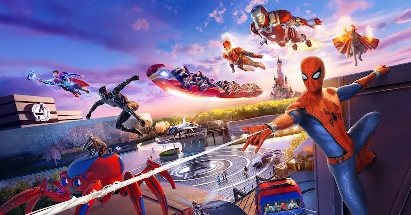 Grand huit Avengers, attraction Spider-Man : on en sait enfin plus sur l’arrivée de Marvel à Disneyland Paris