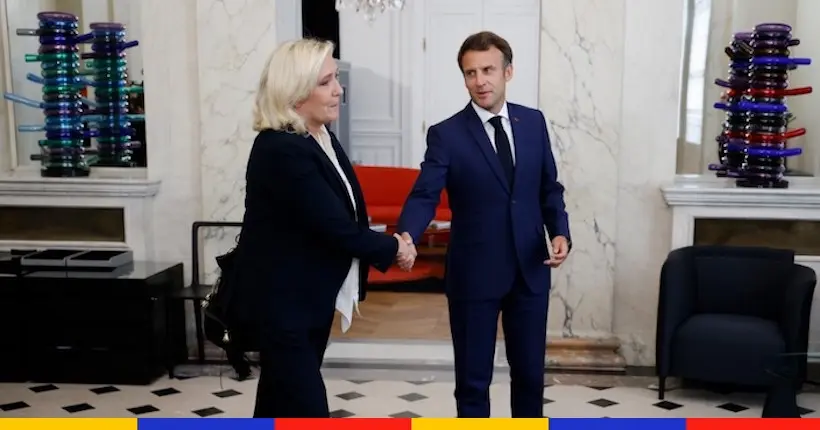 Marine Le Pen assure qu’Emmanuel Macron a évoqué un gouvernement d’union nationale avec elle