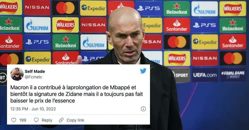 Zinédine Zidane futur entraîneur du PSG ? Le grand n’importe quoi des réseaux sociaux