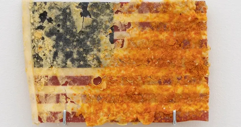Un artiste invite son public à… frire des drapeaux américains