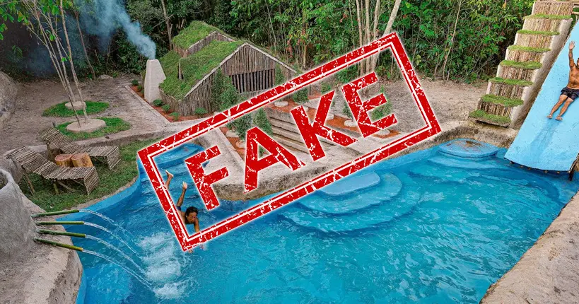 FAKE ALERT : arrêtez de regarder les vidéos de “piscine primitives” au cœur de la jungle