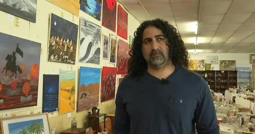 Le fils de Ben Laden expose ses peintures en Normandie