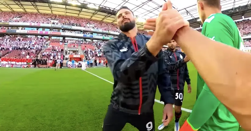 Ça donne quoi quand des footballeurs sont équipés d’une caméra ?