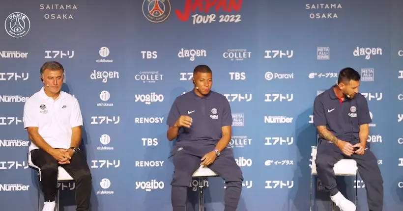 Les stars du PSG font une conférence de presse au Japon, et ça part en grand n’importe quoi