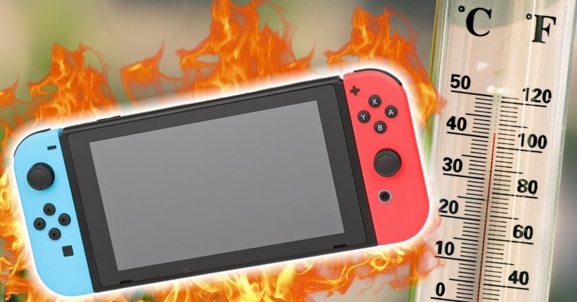 La canicule pourrait bien mettre votre Switch en PLS, avertit Nintendo