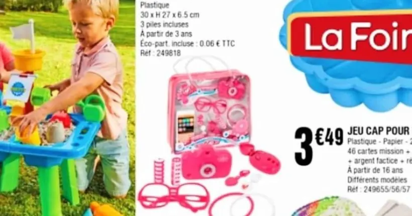 La Foir’Fouille épinglée à cause de son “kit de la petite influenceuse” pour fillettes