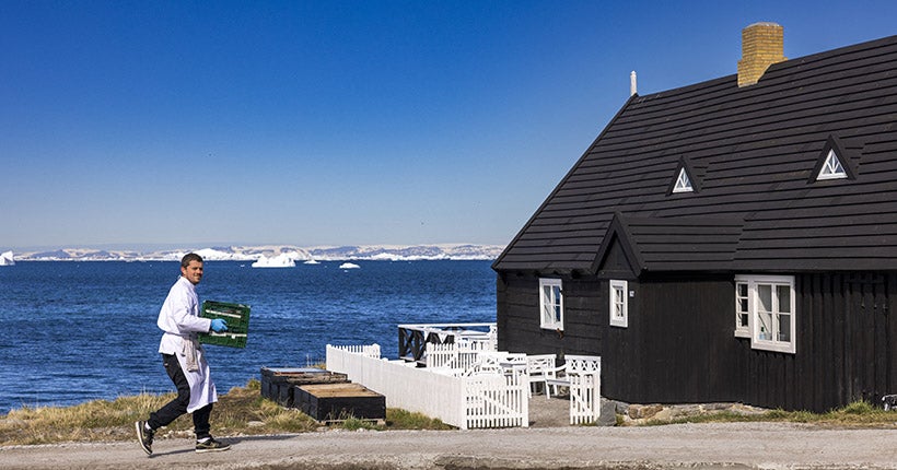 Bienvenue dans le resto étoilé le plus au nord du monde (en clair, juste en face des icebergs)