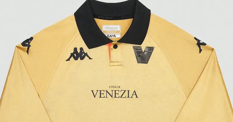 Le Venezia FC se pare d’or pour son 3e maillot (et c’est toujours aussi sublime)