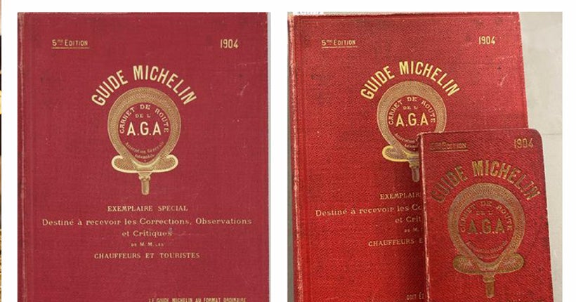 Un guide Michelin de 1904 (vraiment unique) mis aux enchères