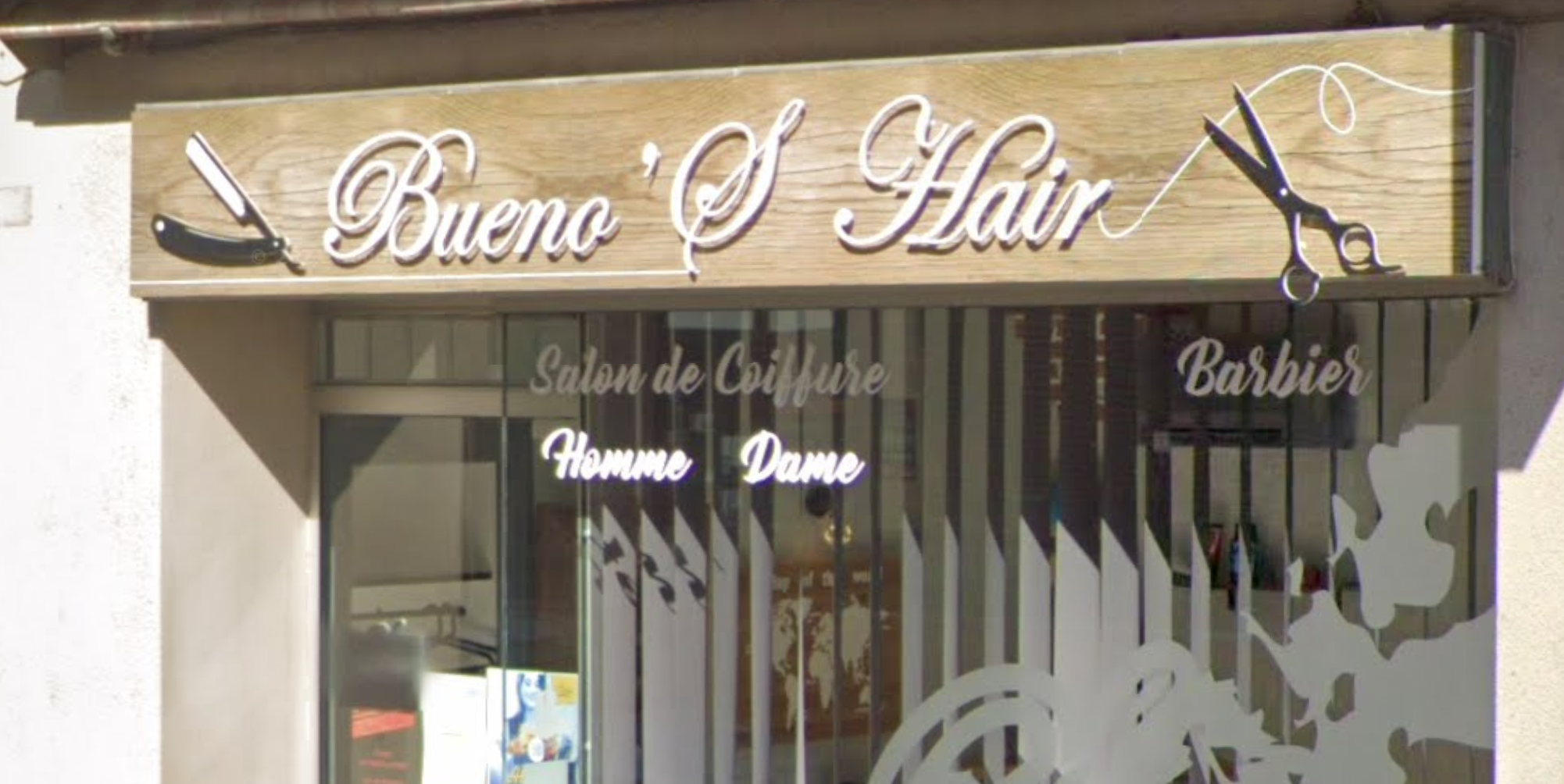 Cette carte interactive répertorie les noms de salons de coiffure les plus wtf de France