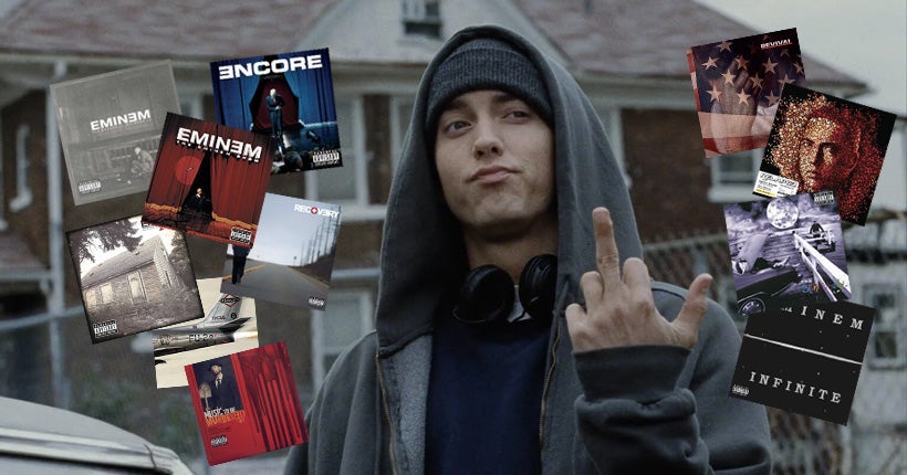 On a classé (objectivement) tous les albums d’Eminem