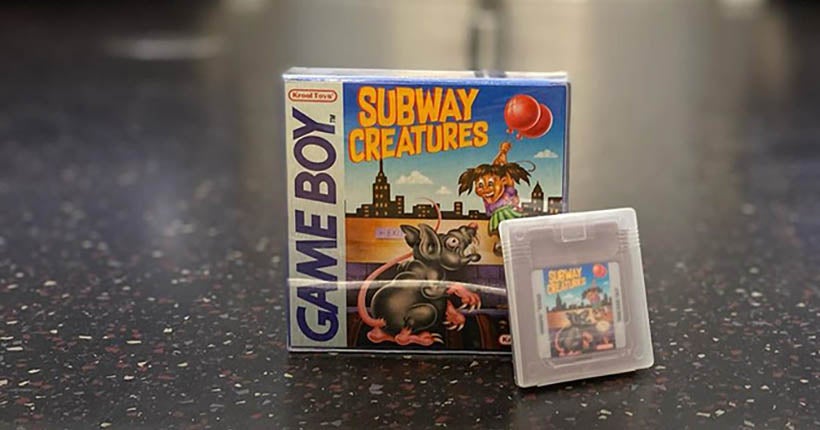 Le compte Insta qui compile les dingueries du métro new-yorkais dévoile… un jeu Game Boy