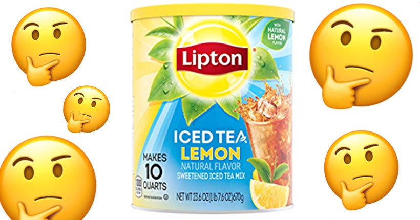 On a goûté l’Iced Tea en poudre et c’est la meilleure invention de l’univers