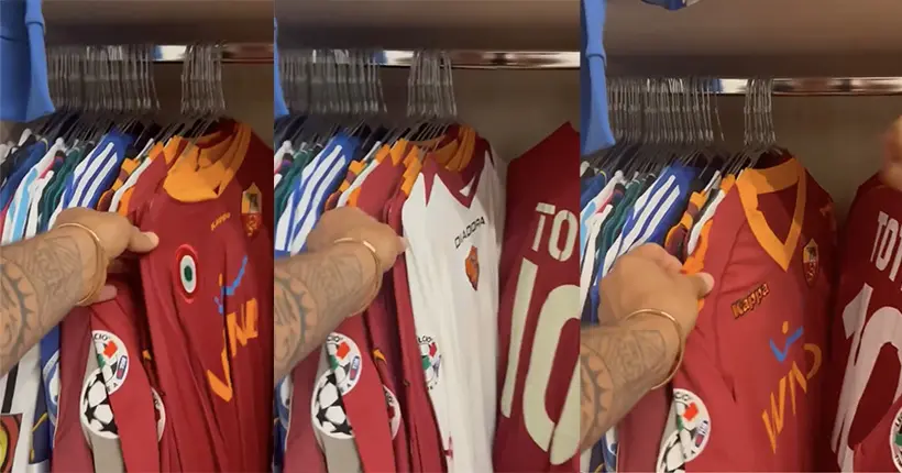Quand Marco Materazzi dévoile son incroyable collection… de maillots de Totti