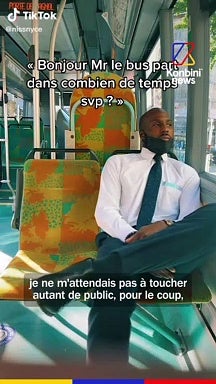 Kevin est le conducteur de bus/Tiktokeur le plus drôle de tout Paris