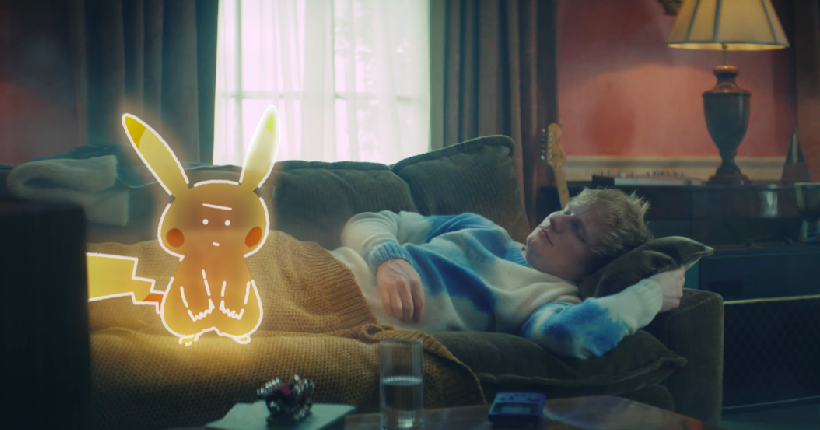 Ed Sheeran sort un nouveau clip en collaboration avec… Pokémon