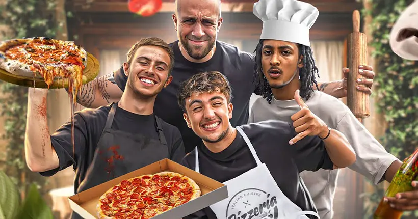 Pendant ce temps sur l’internet, Inoxtag, Michou et Théodort fabriquent des pizzas (vraiment pas ouf)