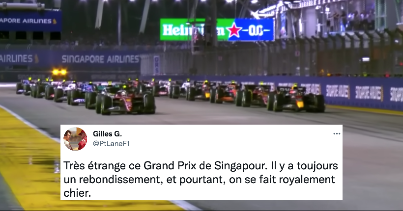 Pérez remporte le GP de Singapour : le grand n’importe quoi des réseaux sociaux