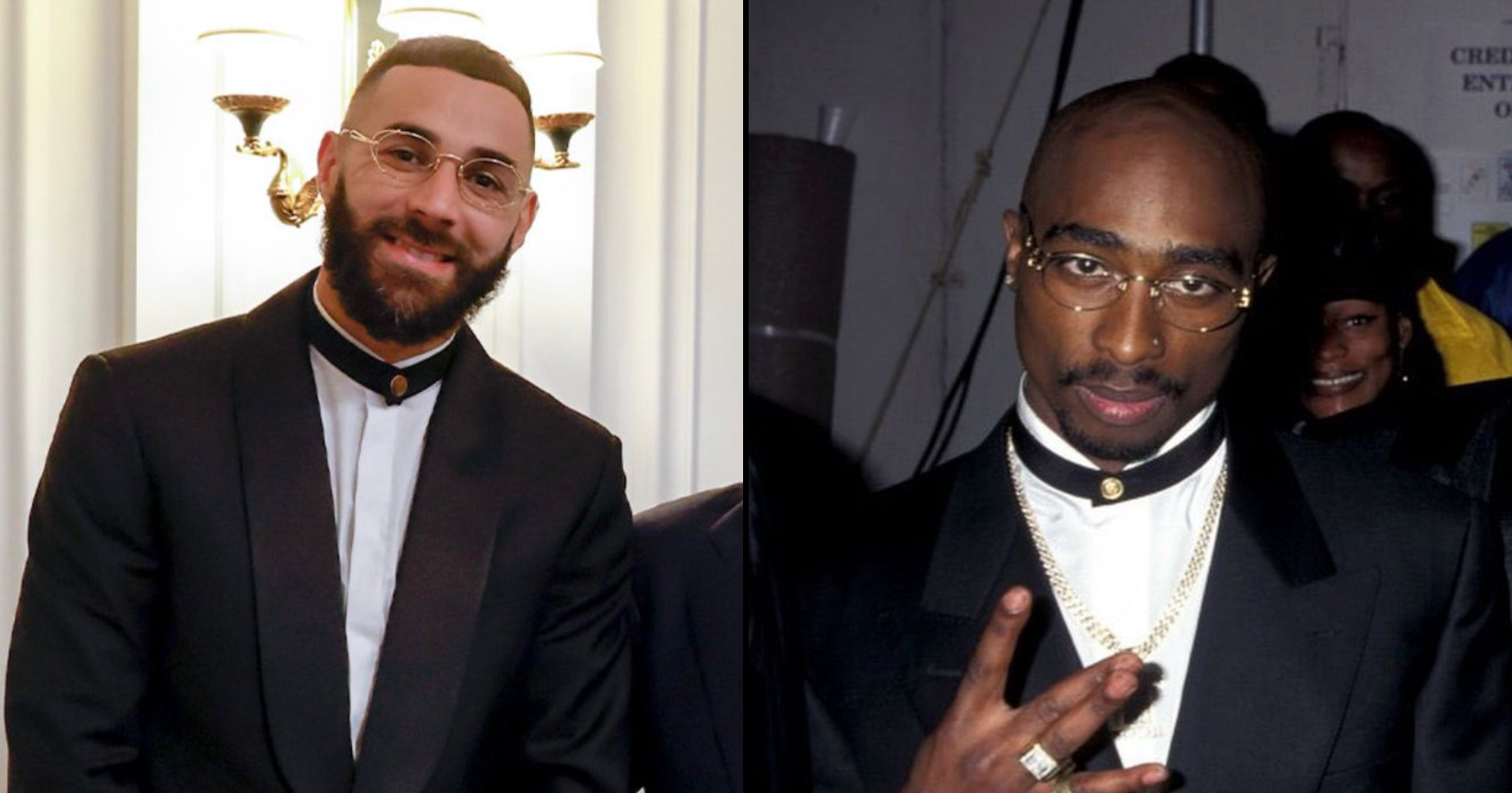 L’histoire incr derrière le cosplay Tupac de Karim Benzema