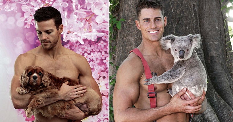 Des muscles et des chiots dans le calendrier 2017 des pompiers australiens  - Madmoizelle