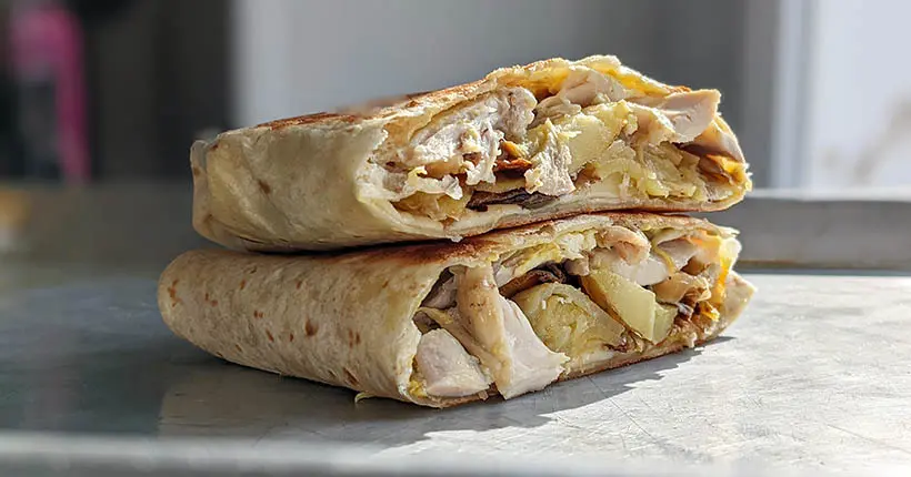 Le meilleur morceau du poulet rôti ? Le gros tacos du lendemain