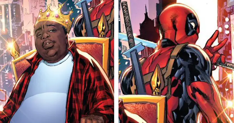 Biggie fête ses 50 ans en couverture du nouveau Marvel Deadpool
