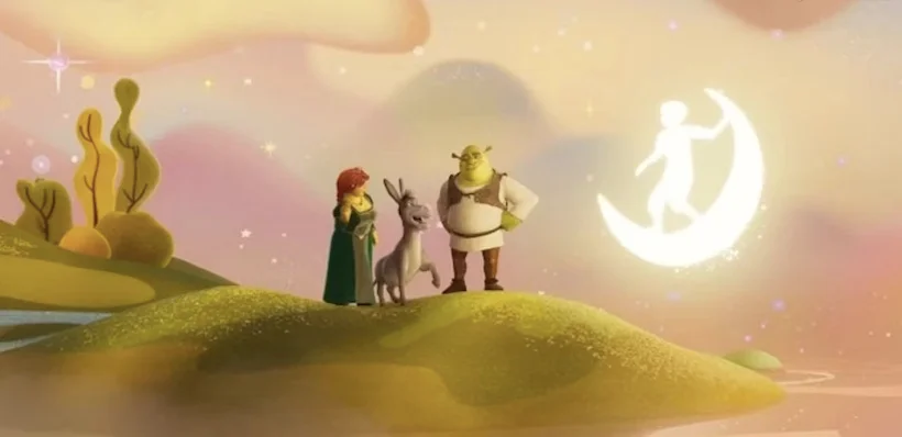 DreamWorks change de logo et invite Shrek à la fête