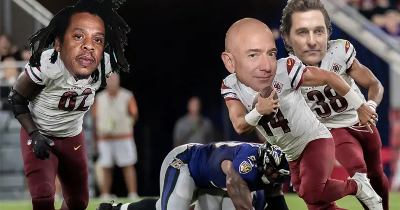 Matthew McConaughey, Jeff Bezos et Jay-Z sont sur un bateau, celui de racheter une franchise NFL