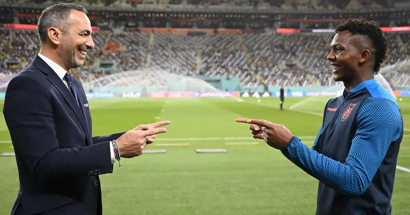 Quand Youri Djorkaeff le Français rencontre… Djorkaeff Reasco l’Équatorien à la Coupe du monde 2022