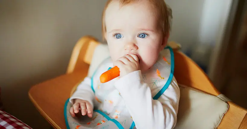 Les carottes “donnent le sourire” aux bébés dans le ventre de leur maman