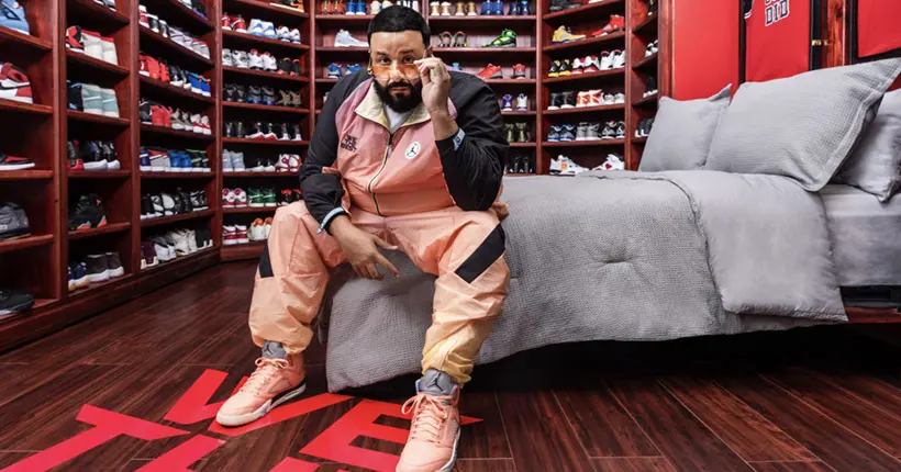 Si c’est votre truc, vous pouvez aller dormir dans le placard à sneakers de DJ Khaled
