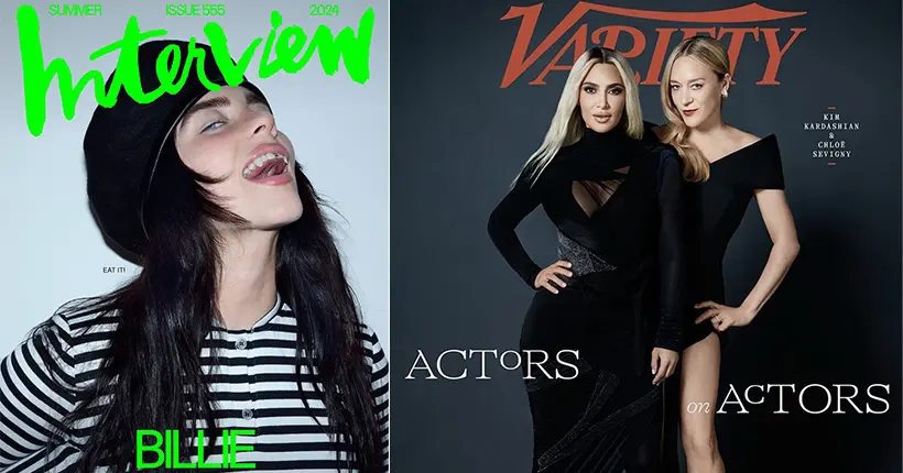 Bad Bunny blond, l’inattendu duo Chloë Sevigny et Kim Kardashian : on a compilé les meilleures couv de magazine du mois